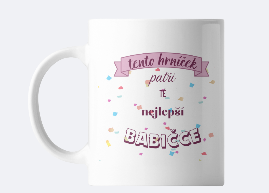Hrníček pro nejlepší babičku